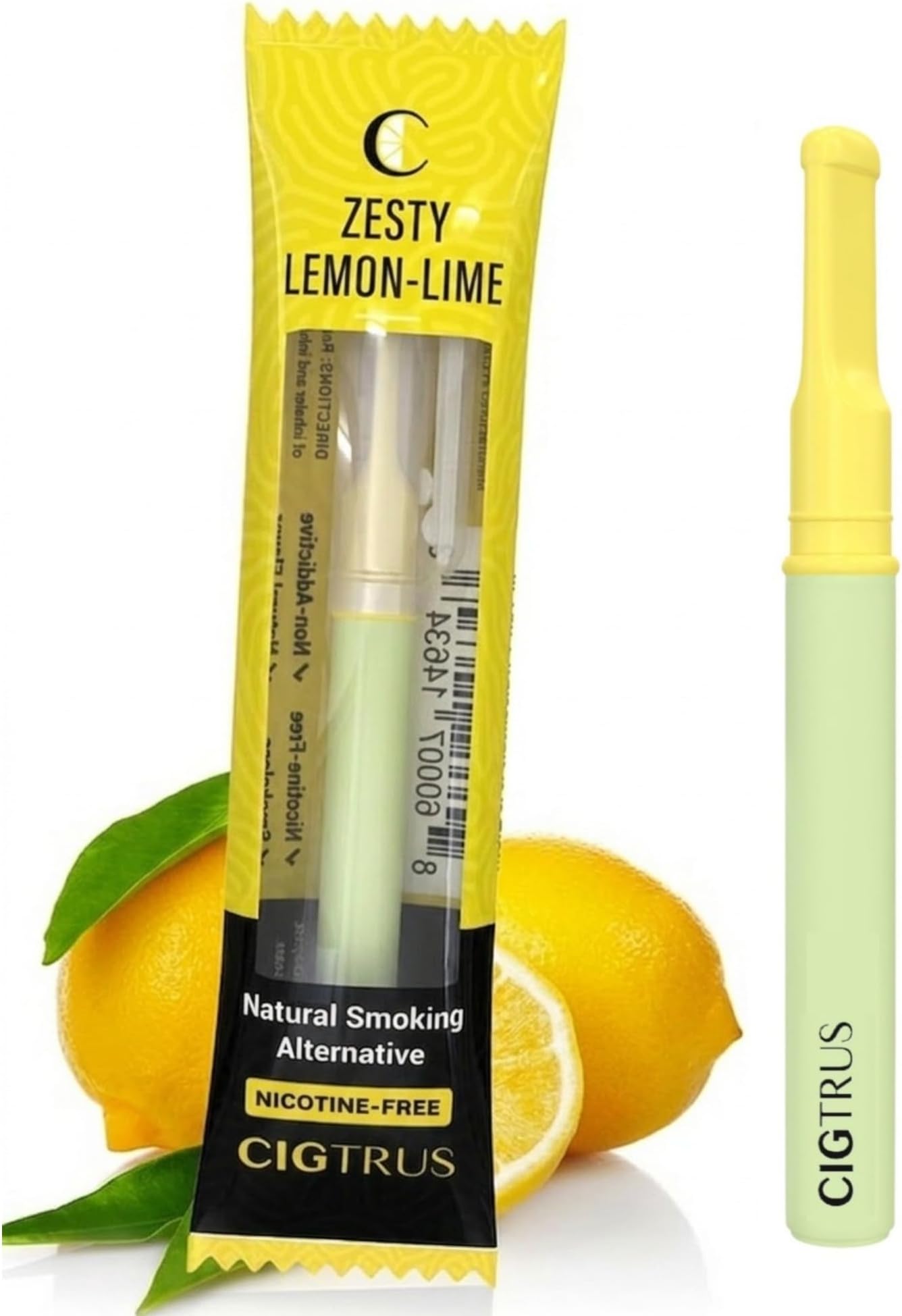 Cigtrus for a better life | Helps replace the habits of having and feeling puffing | Citrus Mint 1/PC