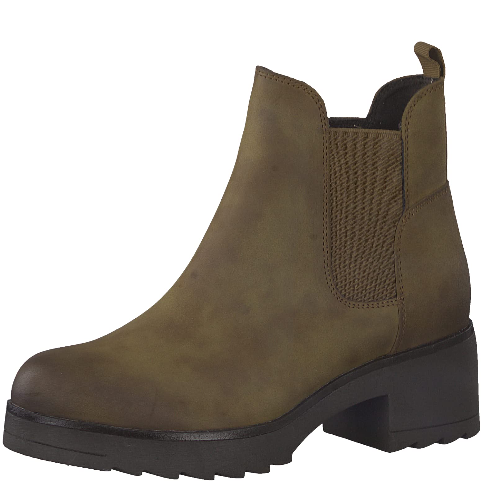 MARCO TOZZI Women's Chelsea Boots 2-2-25806-29, Cognac Nubuck, 8 UK
