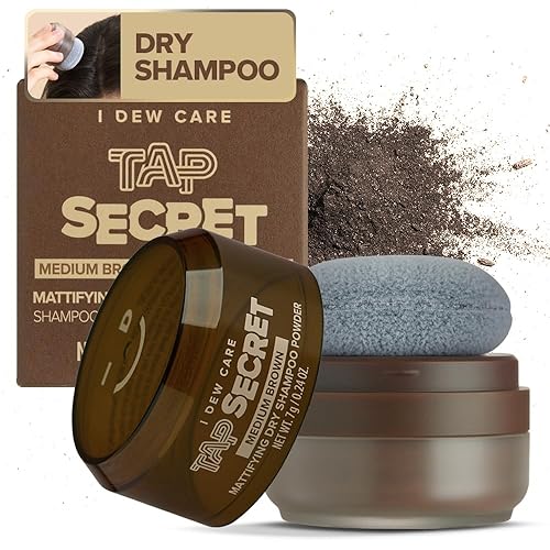 Vista 47 de I DEW CARE Tap Secret - Champú seco en polvo con biotina – Tap Secret Original Fortalecimiento y voluminización, recargable, tamaño de viaje, sin