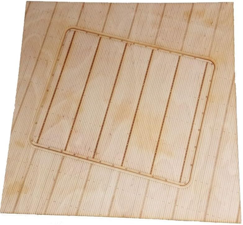 Aircraft Elevator of American Escort Aircraft Carriers in Scale 1/48 Material – Plywood 3.6 mm LMG MA-19