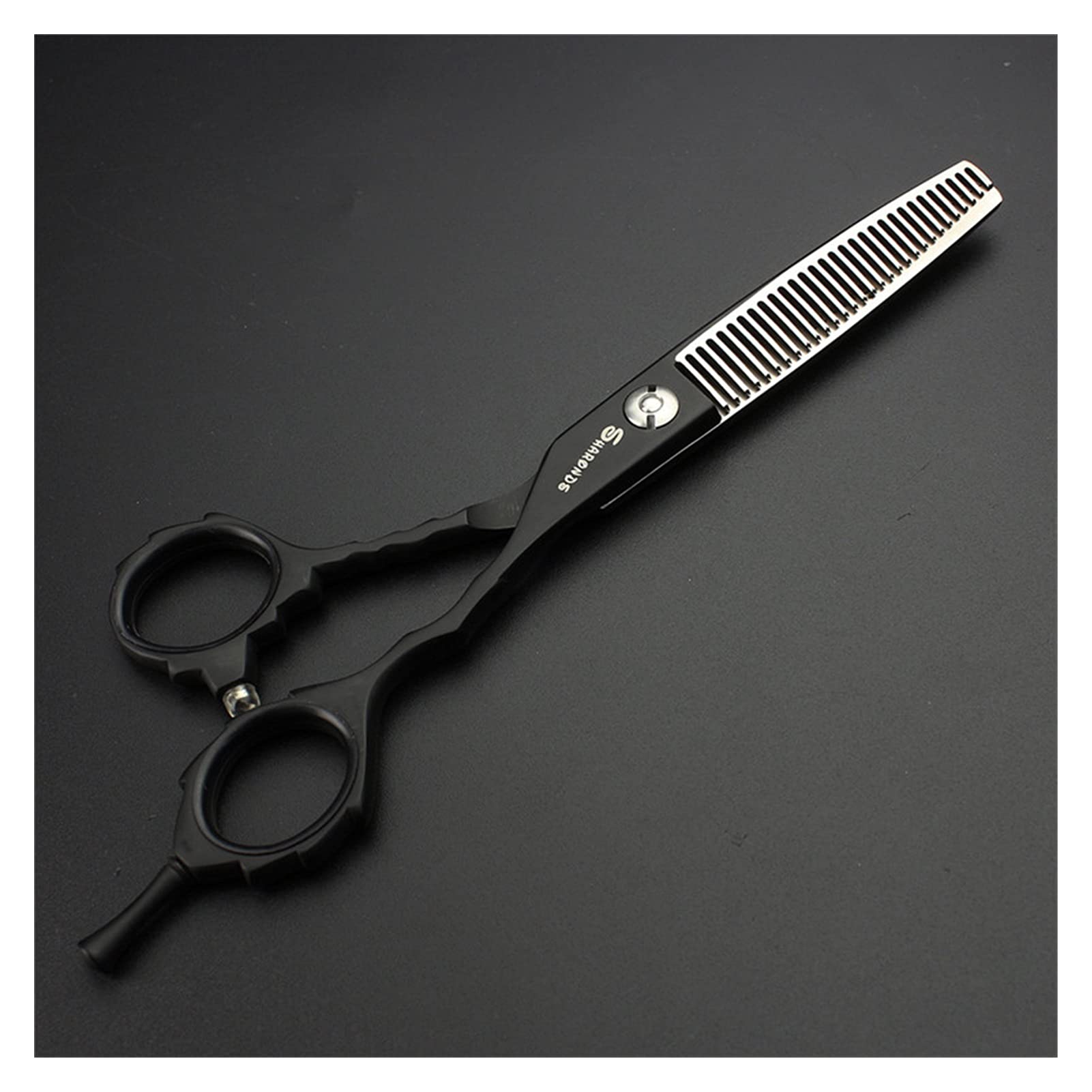 Forbici per Taglio Capelli Nere, Parrucchiere, Barbiere, Strumenti per Lo Styling dei Capelli Kit per Taglio Capelli