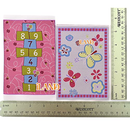 image for iLAND Miniature Dollhouse Accessories of Carpet for Dollhouse Furnitur