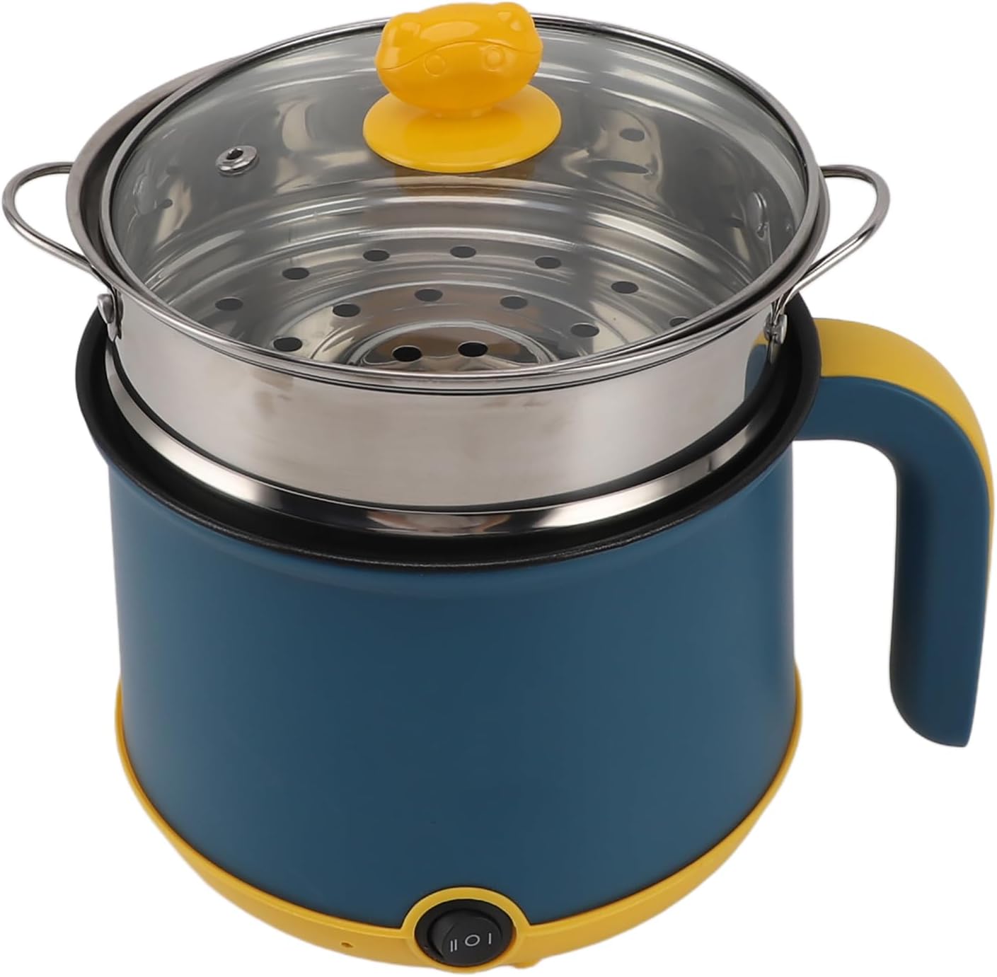 Olla Eléctrica ZIZEV 1.8L Acero Inoxidable 600W con Tapa