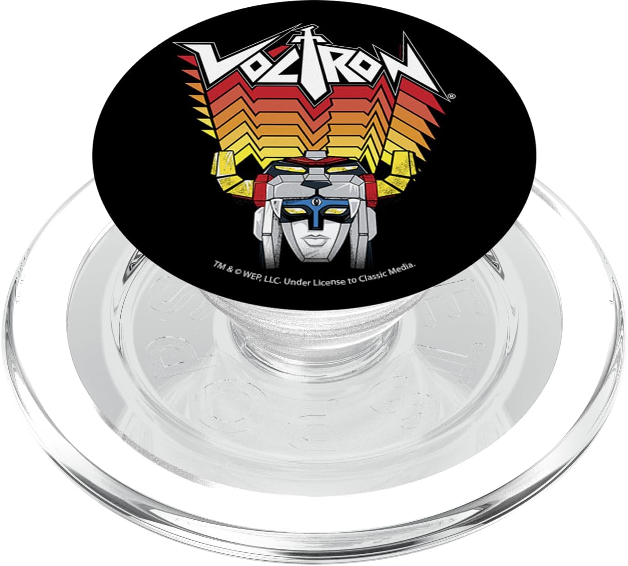 Voltron Head Tracer Gradient Colors PopSockets MagSafe PopGrip for iPhone
