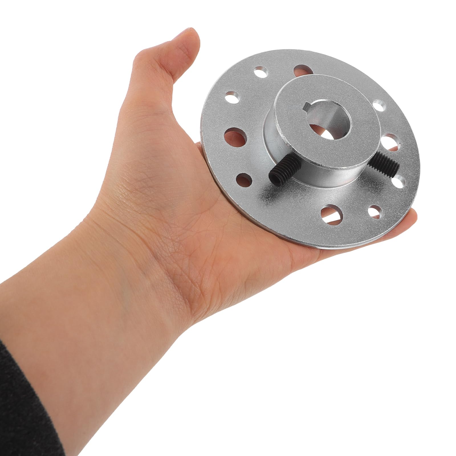 Hinterrad mit Montagebolzen Kettenradnabenadapter 3/16 Keilnut 5/8 Bohrung aus Legierung für 212cc 196cc 6,5 Ps Go Kart Atv Radflansch