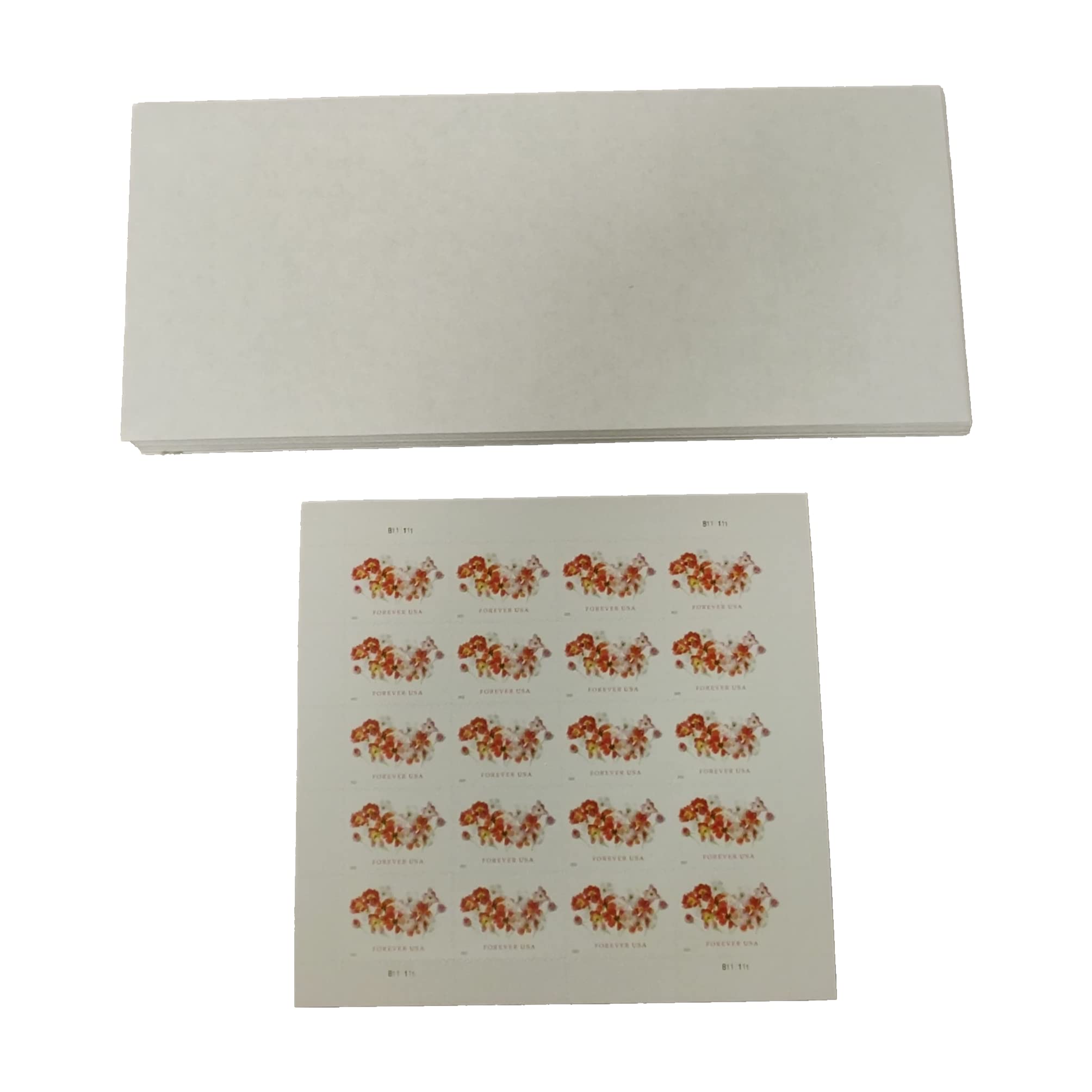 Tulips Forever Stamps with 20 Self-Seal Envelopes