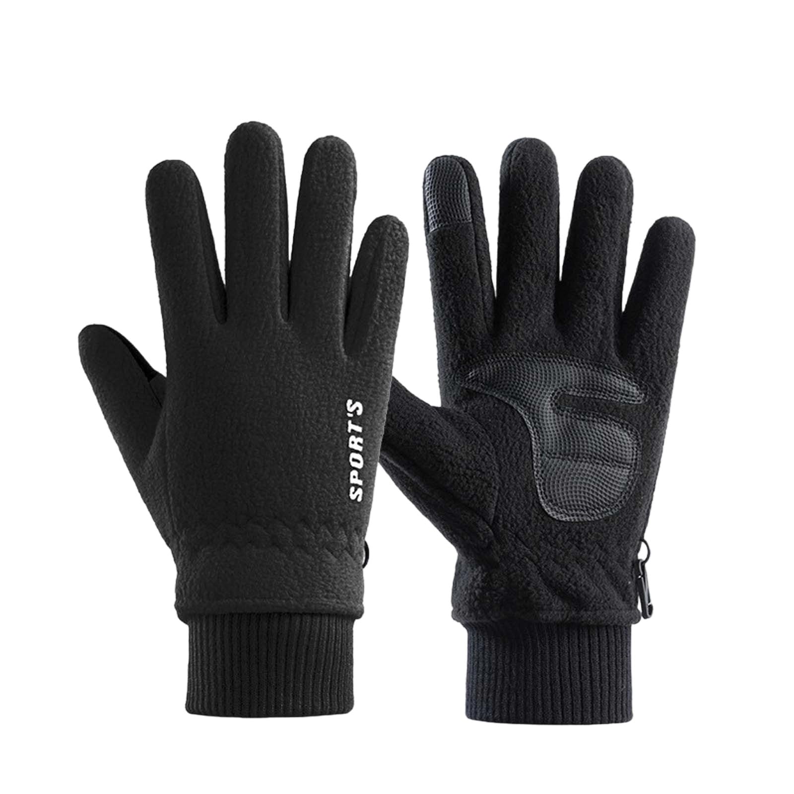 Lightweight Winter Gloves for Men Women Touchscreen Thermal Glove Non-Slip Elastic Cuff Gloves Warm Running Glove