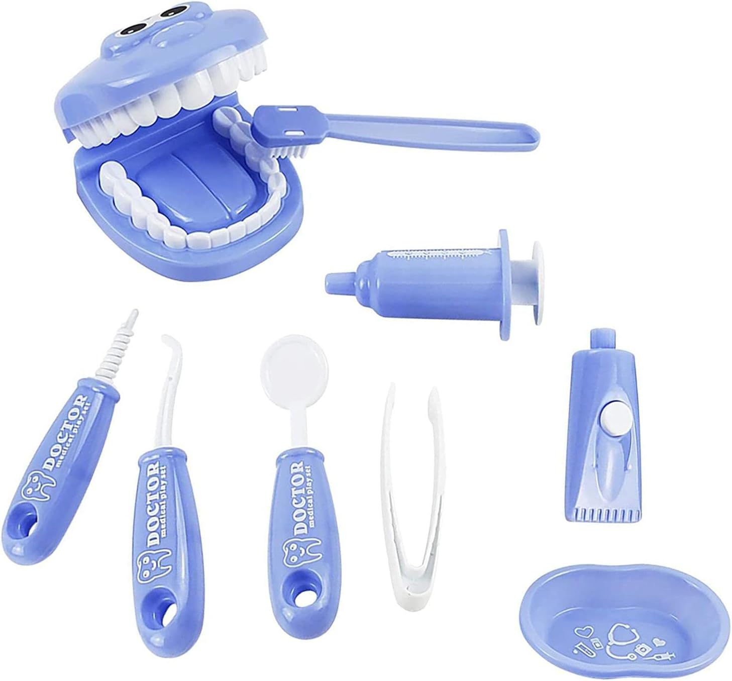weisha Dentist Kit for Kid, Educational Dentist Playset Pretend Play
