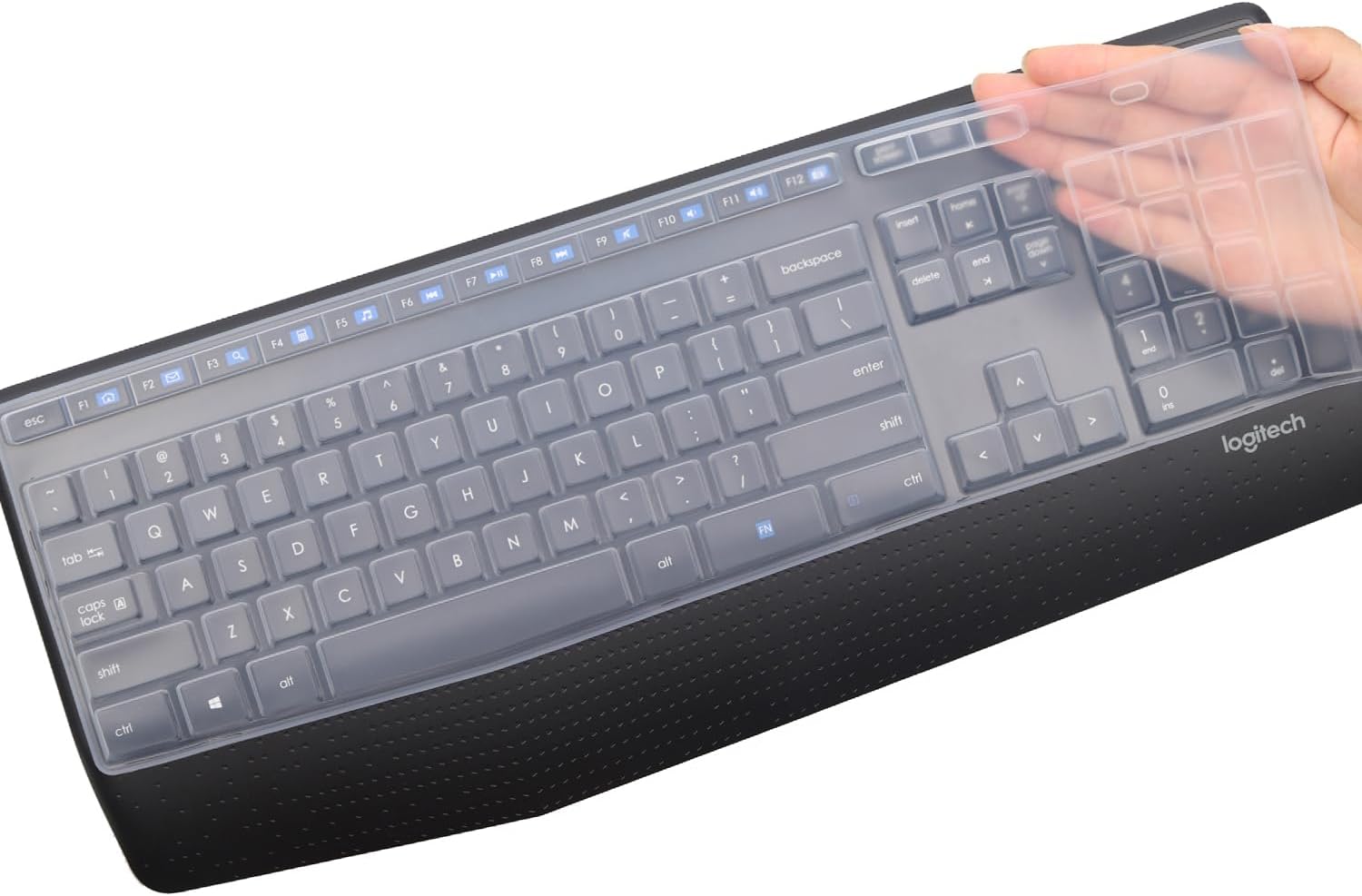 Keyboard Cover for Logitech MK345 K345 Wireless Keyboard