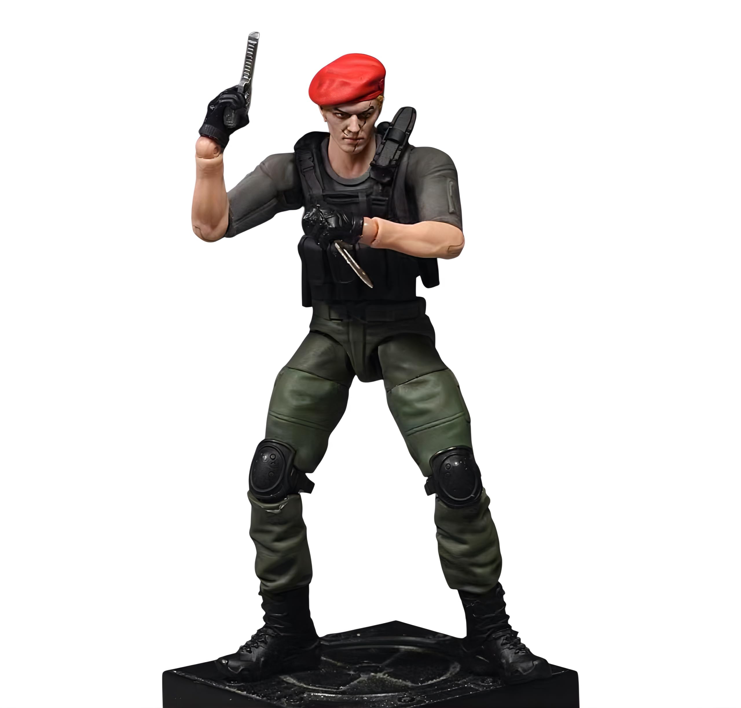 1/18 フィギュア biohazard ジャック・クラウザー 関節可動フィギュア 12cm 武器小物完備