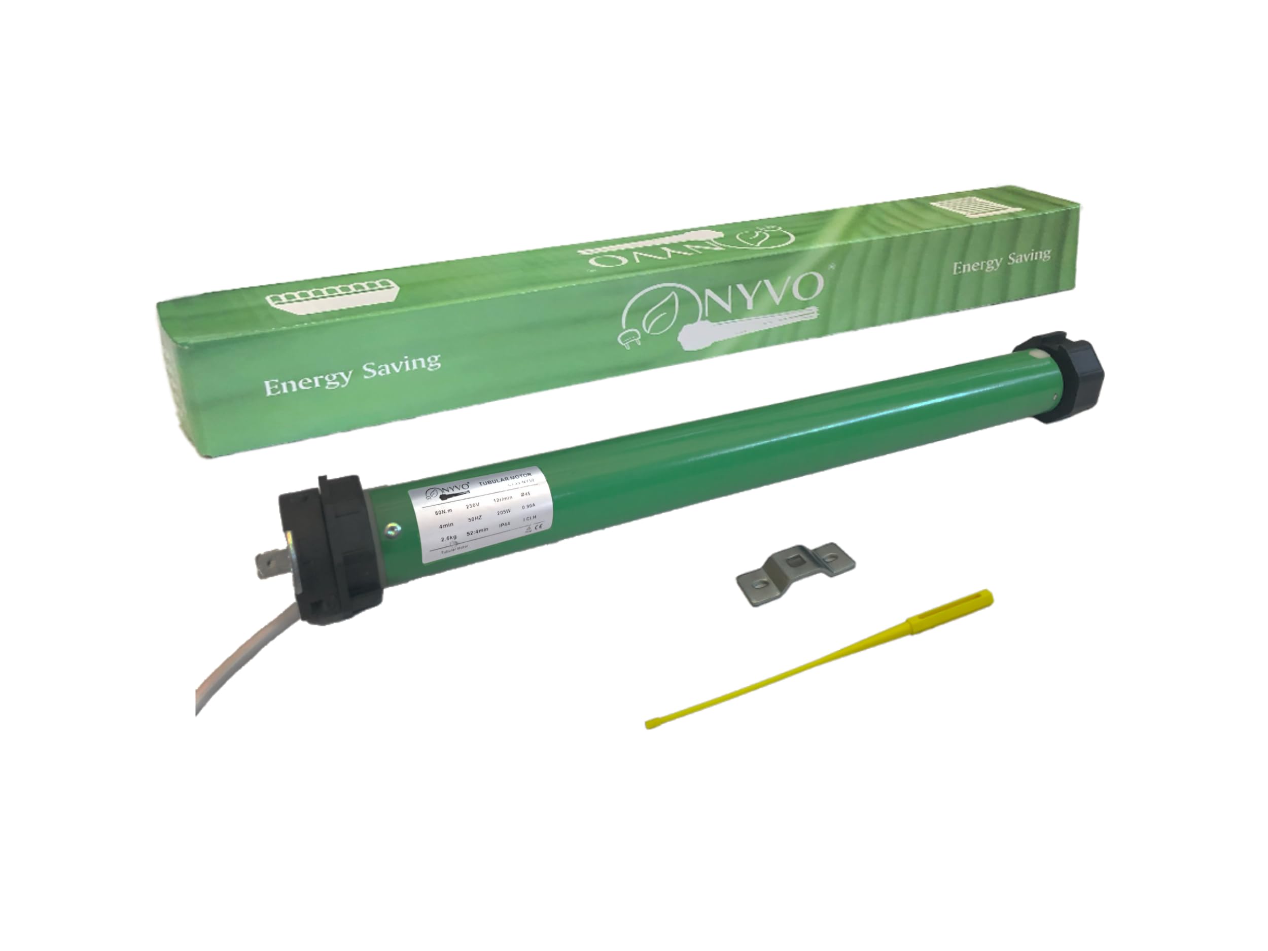 Motori per tapparella elettrica 100 kg - 50 Nm RISPARMIO ENERGETICO Silenzioso Automazione Tapparella Avvolgibile Motore completo di accessori e istruzioni