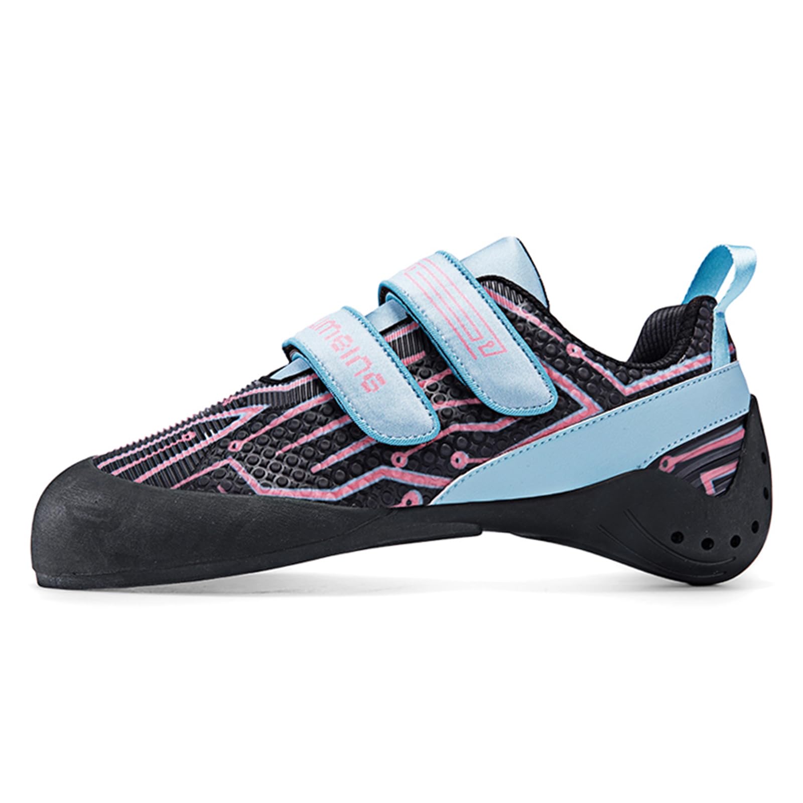 Zapatillas de Escalada para Hombre Y Mujer Nivel Básico para Gimnasio Escalada Deportiva En Roca Ligeras con Doble Correa