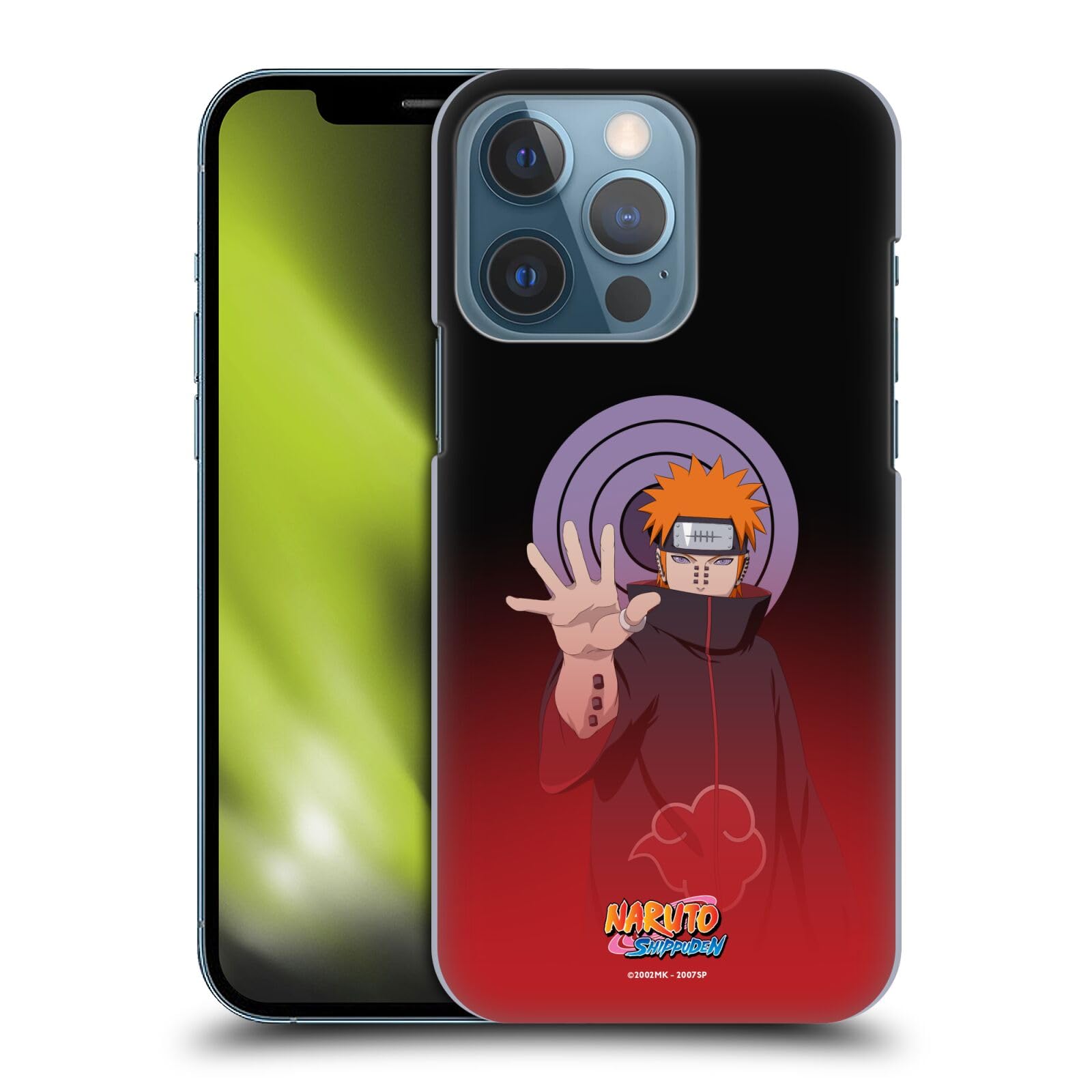Head Case Designs Officially Licensed Naruto Shippuden Pain Character Art Hard Back Case Compatible With Apple iPhone 13 Pro