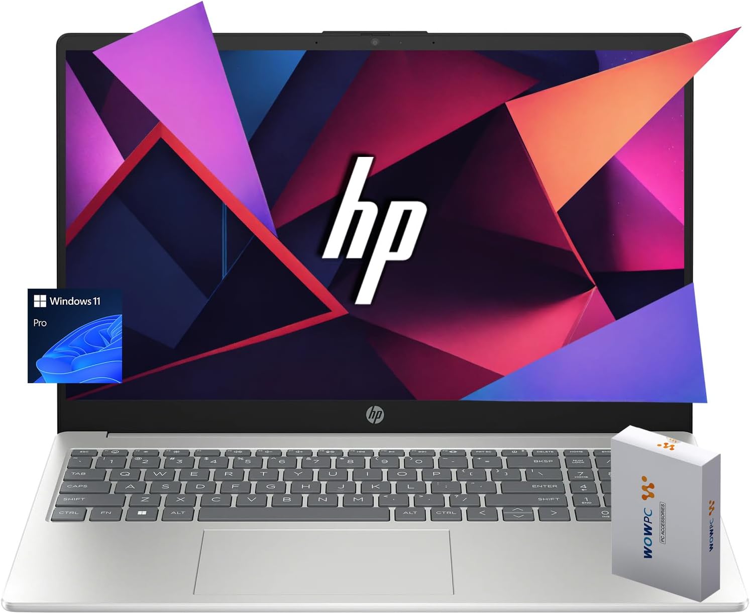 HP New G9 Entry-Level Business Laptop | 32GB RAM | 1TB PCIe SSD | Intel Processor & UHD Graphics | 15.6″ FHD 1080p Display | Ethernet RJ-45 | SD Card Reader | Windows 11 Pro | WOWPC Recovery USB HP New G9 Entry-Level Business Laptop | 32GB RAM | 1TB PCIe SSD | Intel Processor & UHD Graphics | 15.6″ FHD 1080p Display | Ethernet RJ-45 | SD Card Reader | Windows 11 Pro | WOWPC Recovery USB
