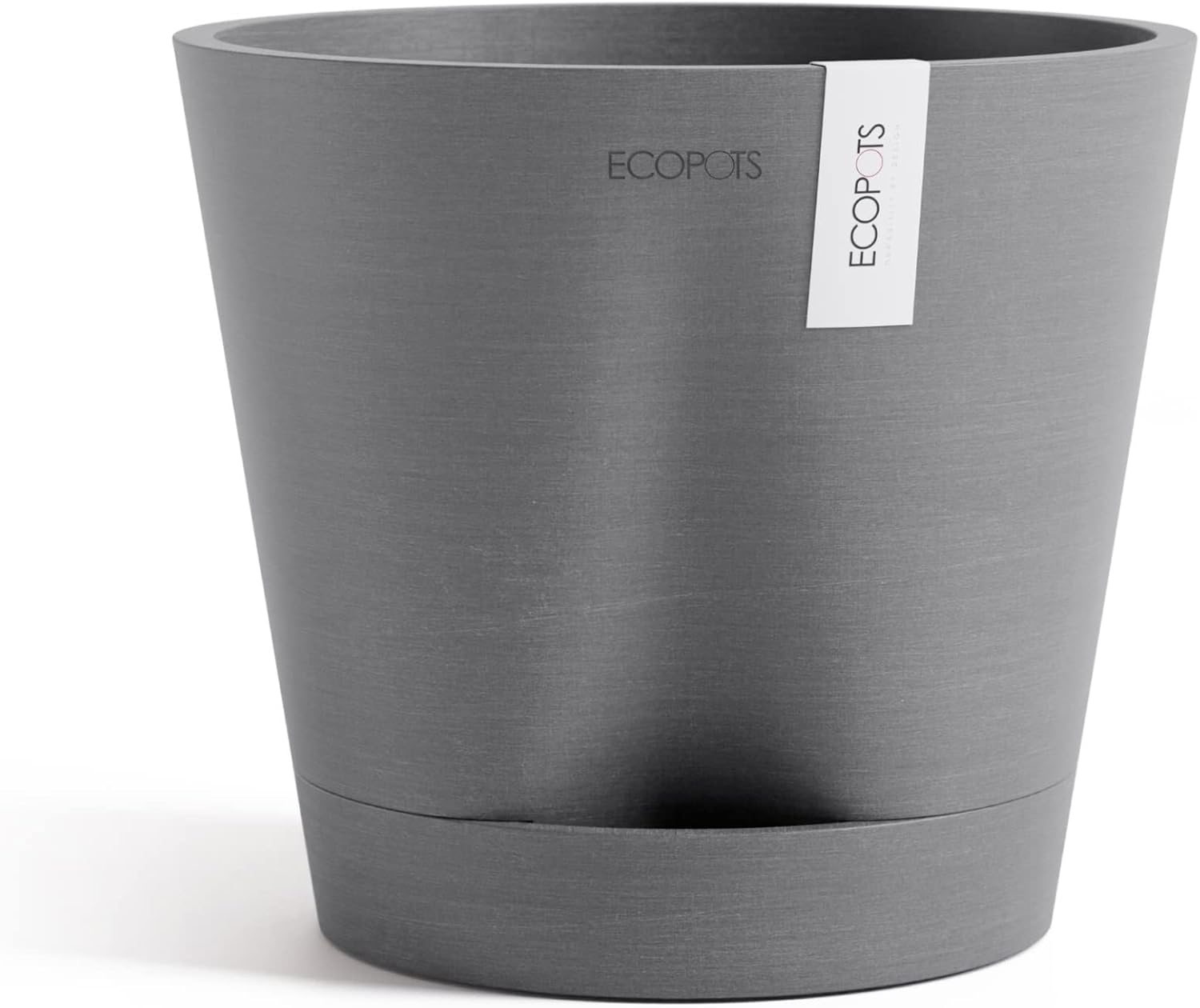 Amazon.com : Ecopots Venice 2 Durable Modern Round Indoor/Outdoor ...