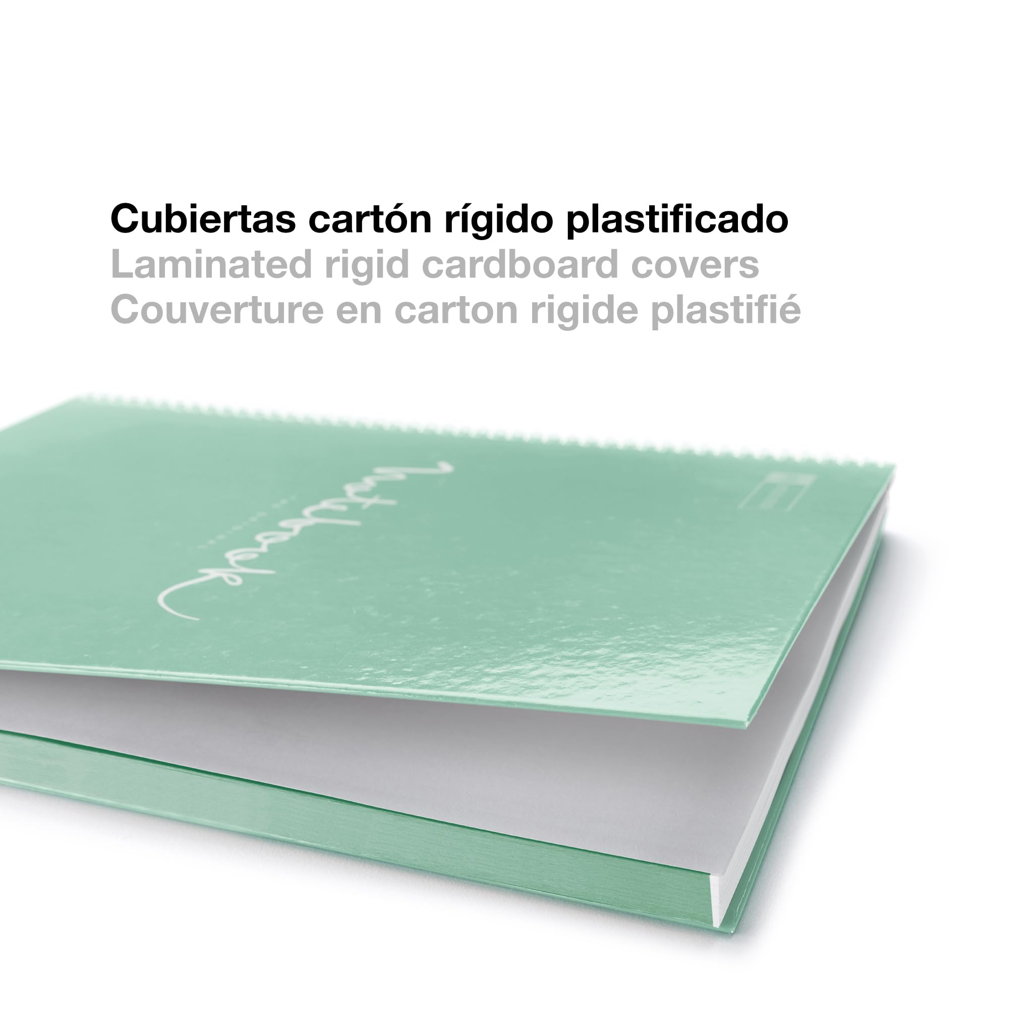Miquelrius, A6 notebook, 5 mm grid, hardcover notebook, A6 notebook with 120 micro-perforated sheets - Image 4