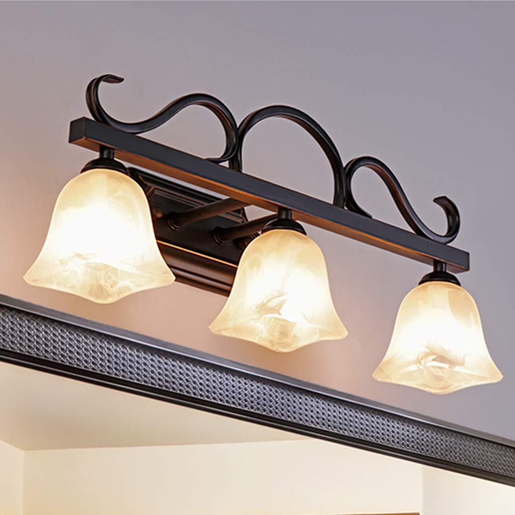 HSF luci sopra Lo Specchio LED Specchio Luce Faro del Faro dello Specchio del Bagno Leggero del Water Dressing toletta luci sopra Lo Specchio (Color : Warm Light, Size : 35cm)