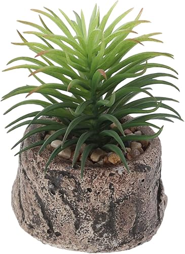 NUSITOU Pot for Plants Artificial Succulent Plants Suculentas Pot Artificial Potted Succulent Fake Plants Potted Potted Artificial Plants Potted