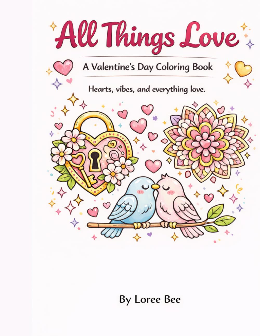 All Things Love: A Valentine's Day Coloring Book