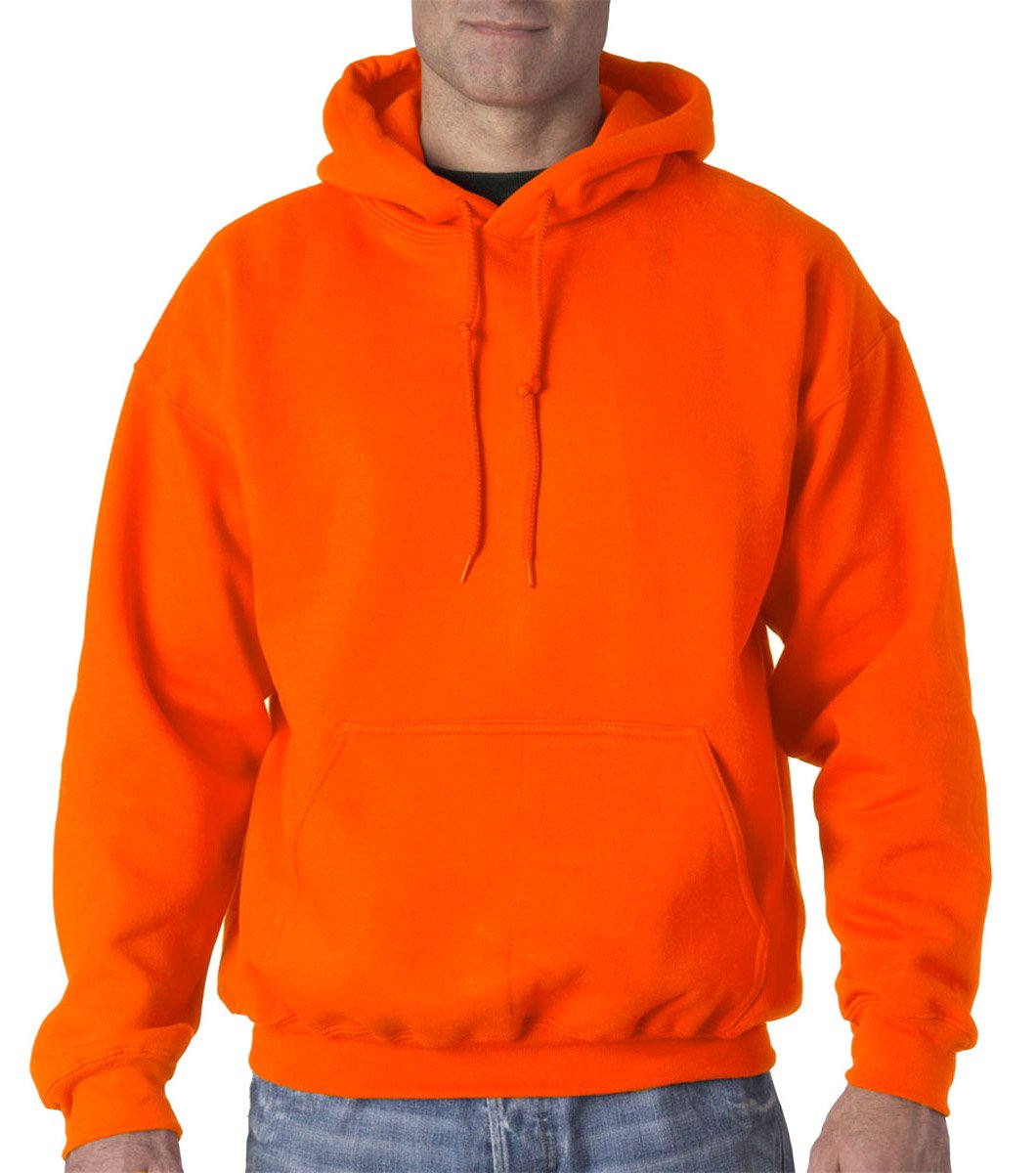 Gildan - Unisex Hoodie - S - Orange