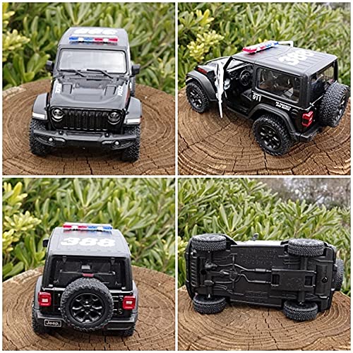 Amazon | JEEP RANGLER ミニカー POLICE ポリス