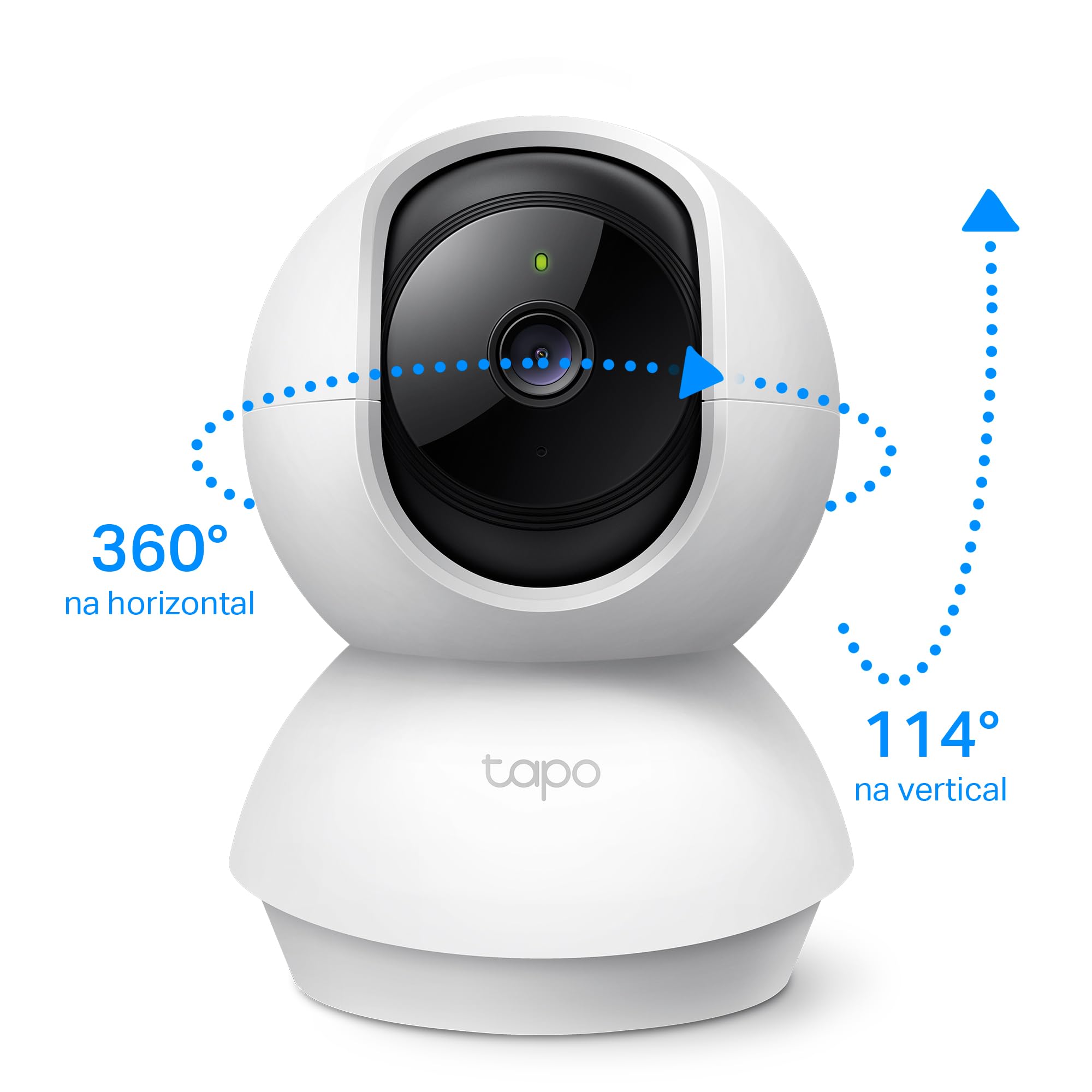 tapo tp-link C200 4台セット TP-Link Tapo C200, Camera de Segurança Wi-Fi 360º, 1080p Full HD