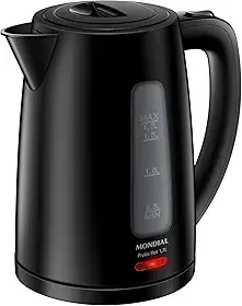 Chaleira Elétrica Pratic Hot 1,7L, Mondial, Preto, 1850W, 220V - CE-17