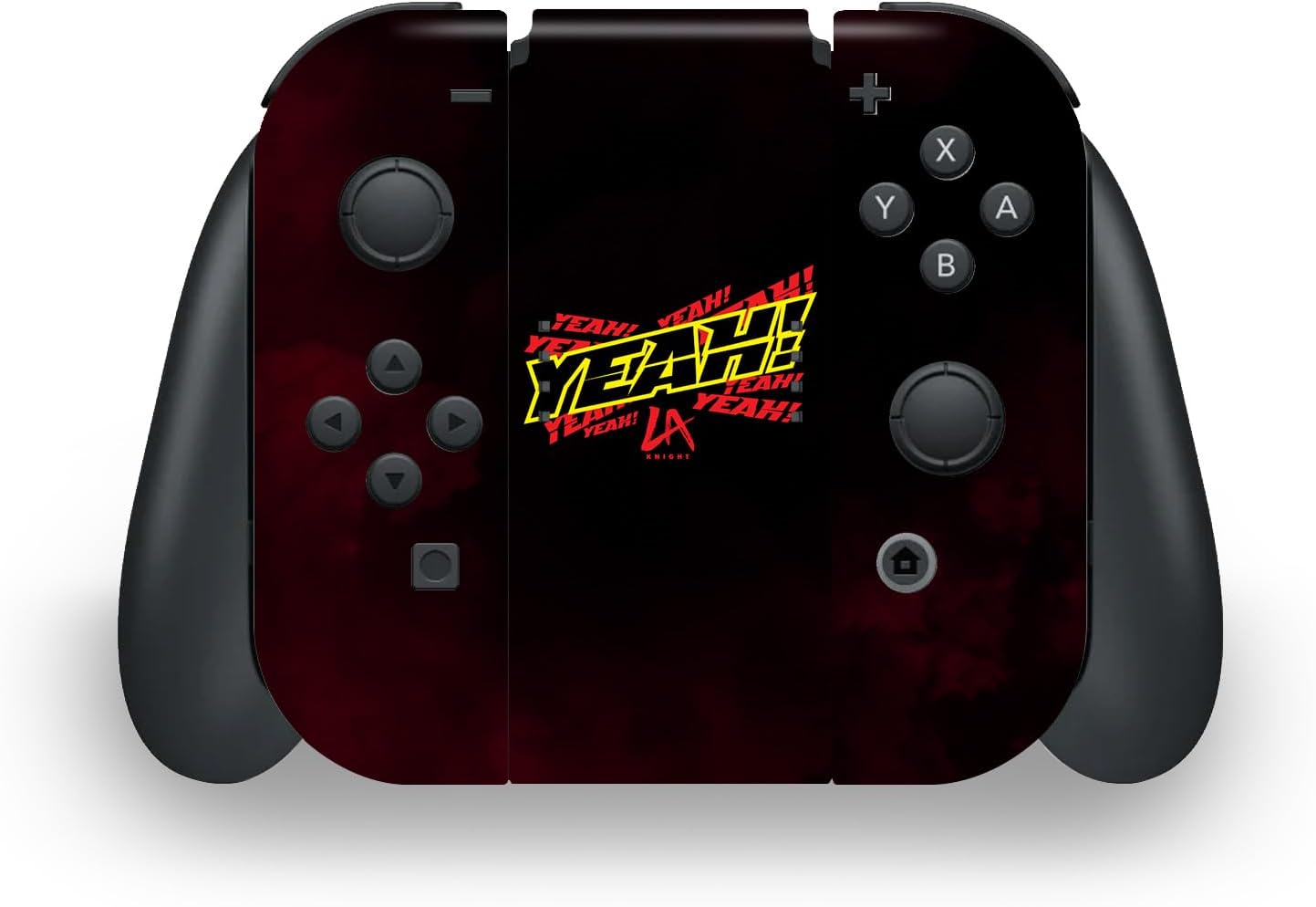 Head Case Designs Officially Licensed WWE Yeah! LA Knight Vinyl Sticker Gaming Skin Decal Cover Compatible With Nintendo Switch OLED Bundle