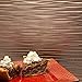 FASÄDE Ripple Decorative Vinyl Backsplash Panel in Brushed Nickel (One 18