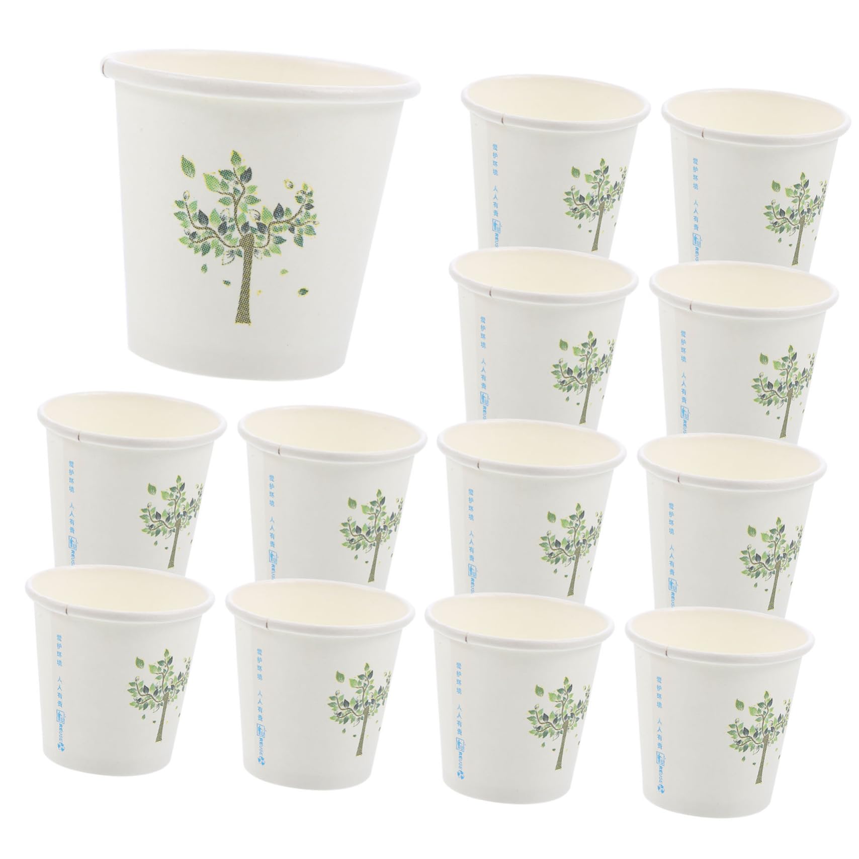 Ipetboom Gobelets de Dégustation Jetables 3 Oz 60ml en Papier 500 Pièces