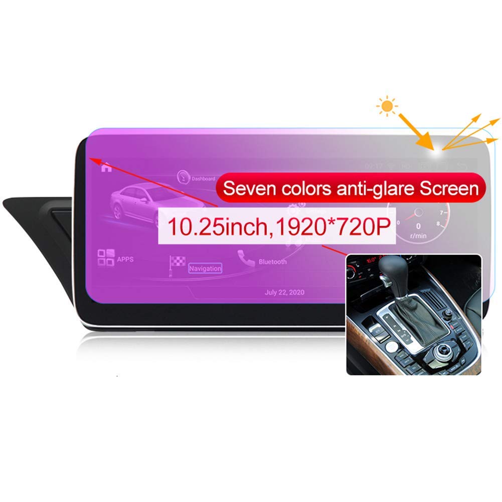 HBWZ Android Car Stereo Radio 2 Din Sat Nav for Audi A4L B8 A5 2009-2017 GPS Navigation 10.25 inch Touch Screen Multimedia Player Video Receiver with 4G Carplay