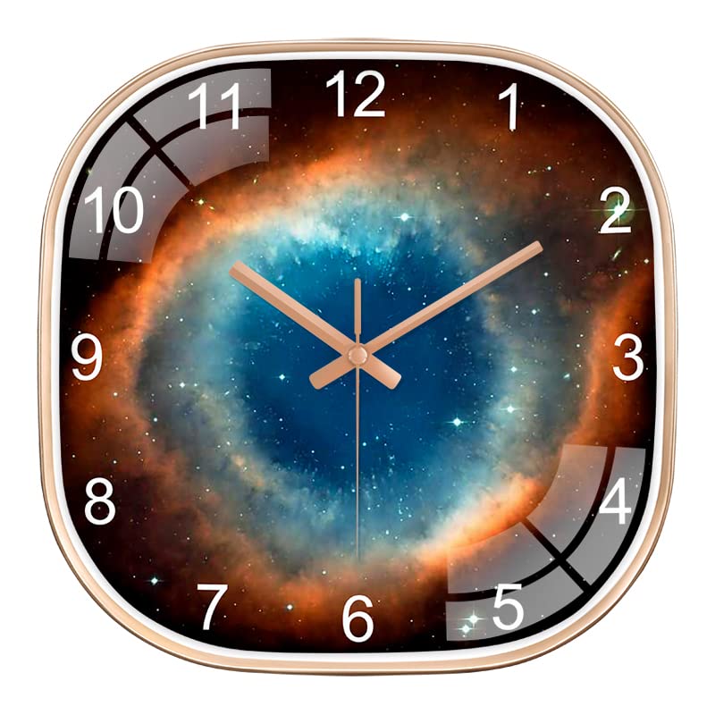 Square Wall Clock ZEPOLI -Wall Clock for Home Hall Bathroom Living Bedroom Kitchen 12 inch | Silent Quartz Decorative Wall |Analog Stylish Non-Ticking Watches Modern and Time Piece Thicken Plastics Frame Glass Cover |Square Hanging Mount Analog (Alie (B0BHXFYB2V) Amazon Price History, Amazon Price Tracker