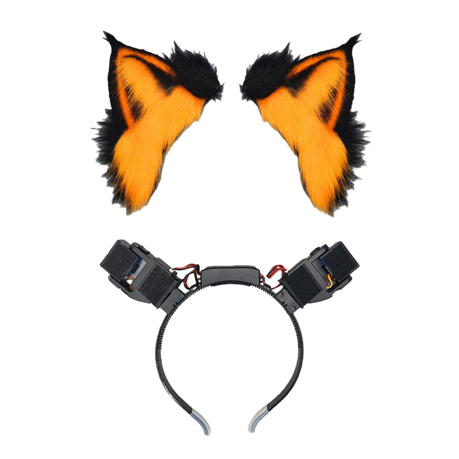 XuQiZZpp Furry Wolf Cosplay Party Anime COSPLAY Halloween Dynamic Ear Role Playing Props Prom Party Role Playing Accessories