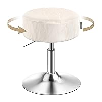 VASAGLE Sgabello da Trucco, Sedia per Toeletta