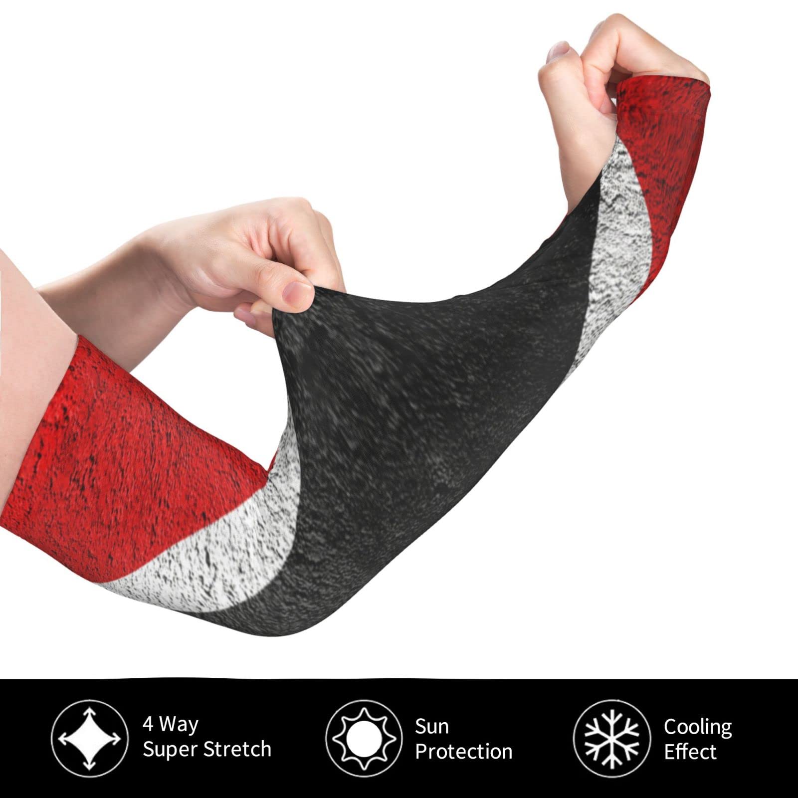 Trinidad And Tobago Flag Cooling Arm Sleeves Sports Tattoo Sleeve Covers