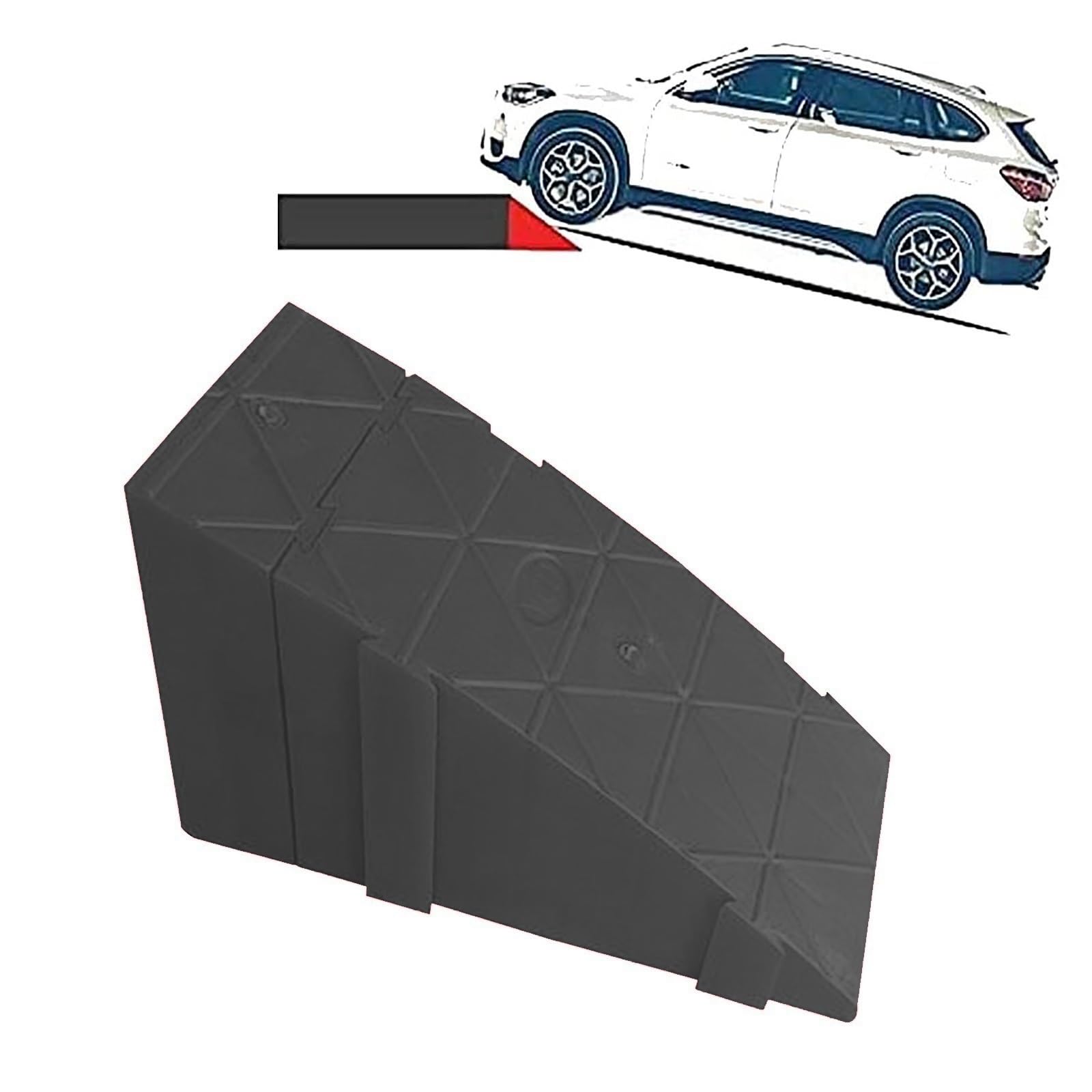 Rampe per Auto, Rampa di Carico, Rampa Moto, per Rampe di Marciapiede per Vialetto, Auto, Motocicletta, Banchina di Carico, Camion, Camioncino, Rampa di Soglia (Size : 12x18x30cm)