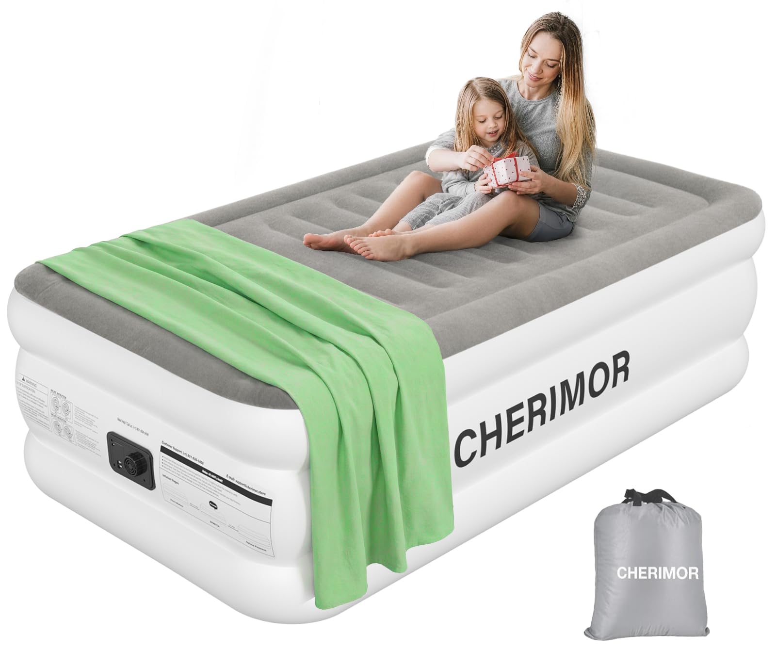 CHERIMOR Twin XL Anti-Sag Air Mattress