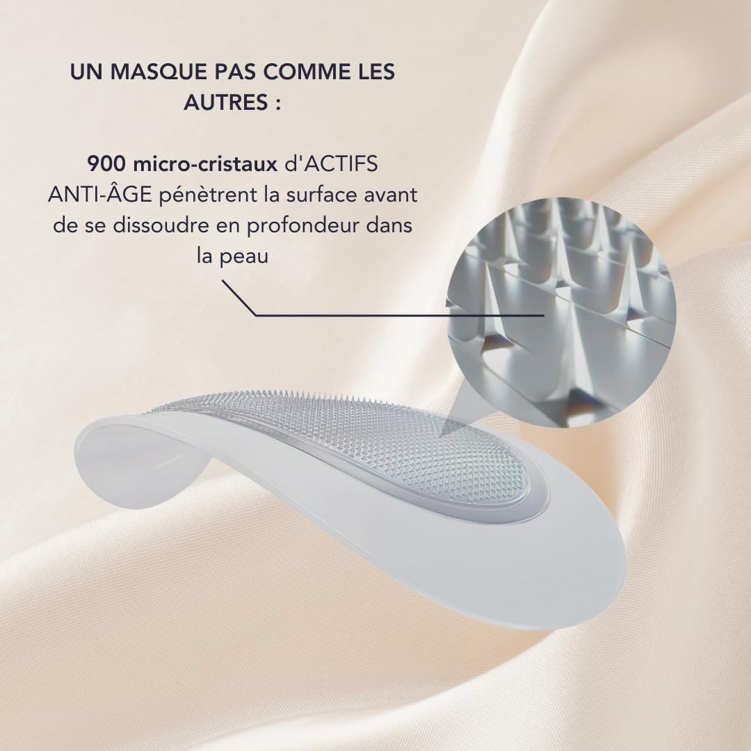 Kósmopellis Patch Anti-Âge Microneedling avec Acide Hyaluronique Réticulé et Peptide AHP-8 pour Traitement des Rides du Visage (8)