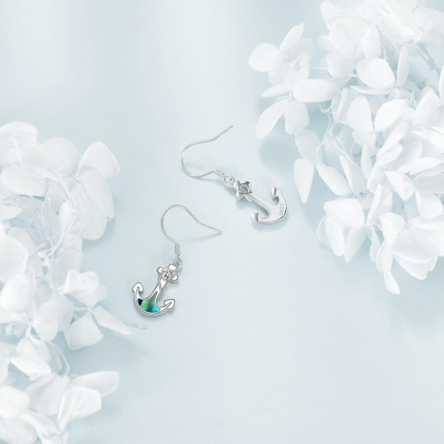 Turtle Earrings Sterling Silver Cute Ocean Drop Earrings Crab Turtle Leverback Earrings Sea Crab Jewelry Gifts Birthday Gifts for Women Mom - Image 6