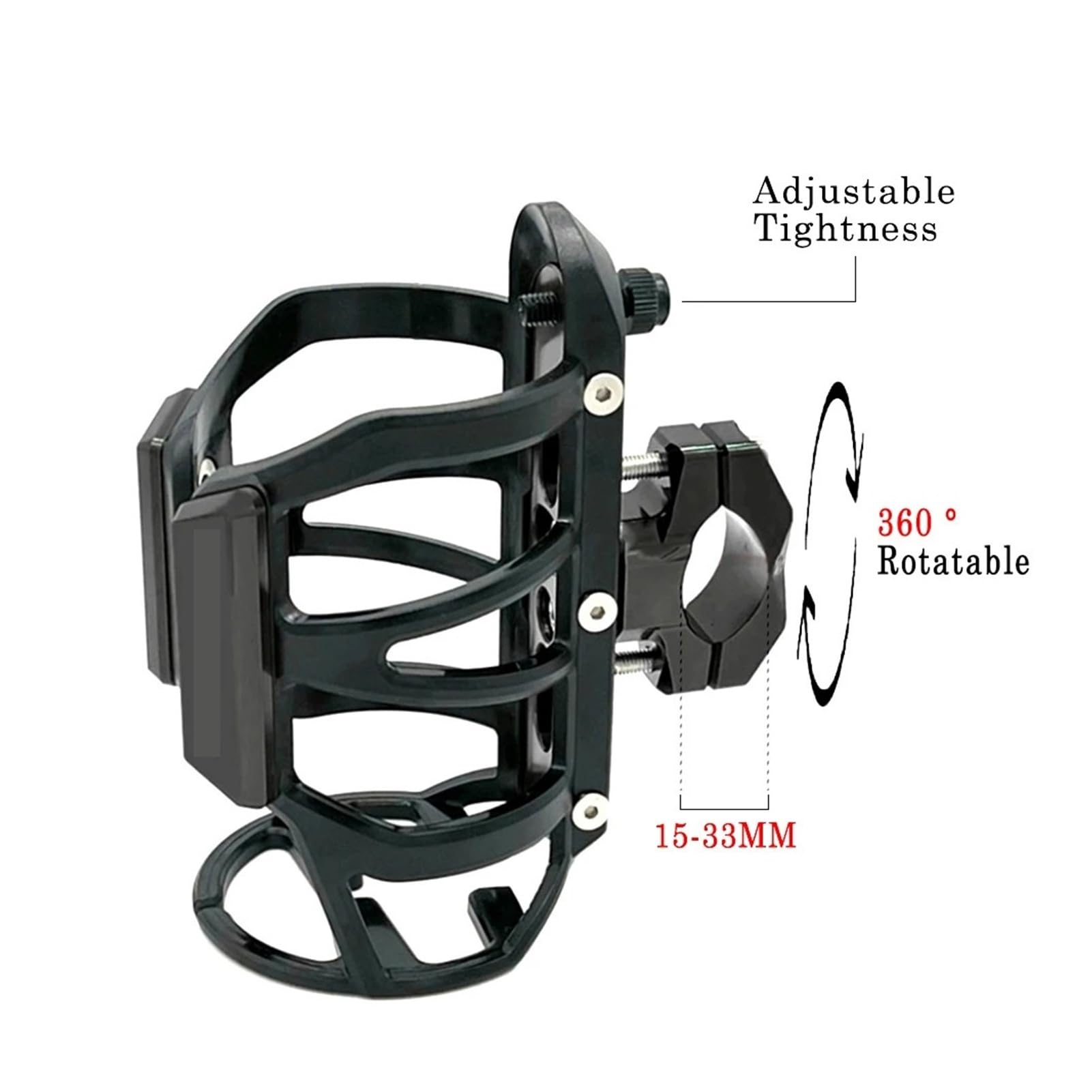 Porte-gobelet Compatible avec Les Accessoires de Montage Support Moto Tenere 700 Tenere700 2021 2022 2023