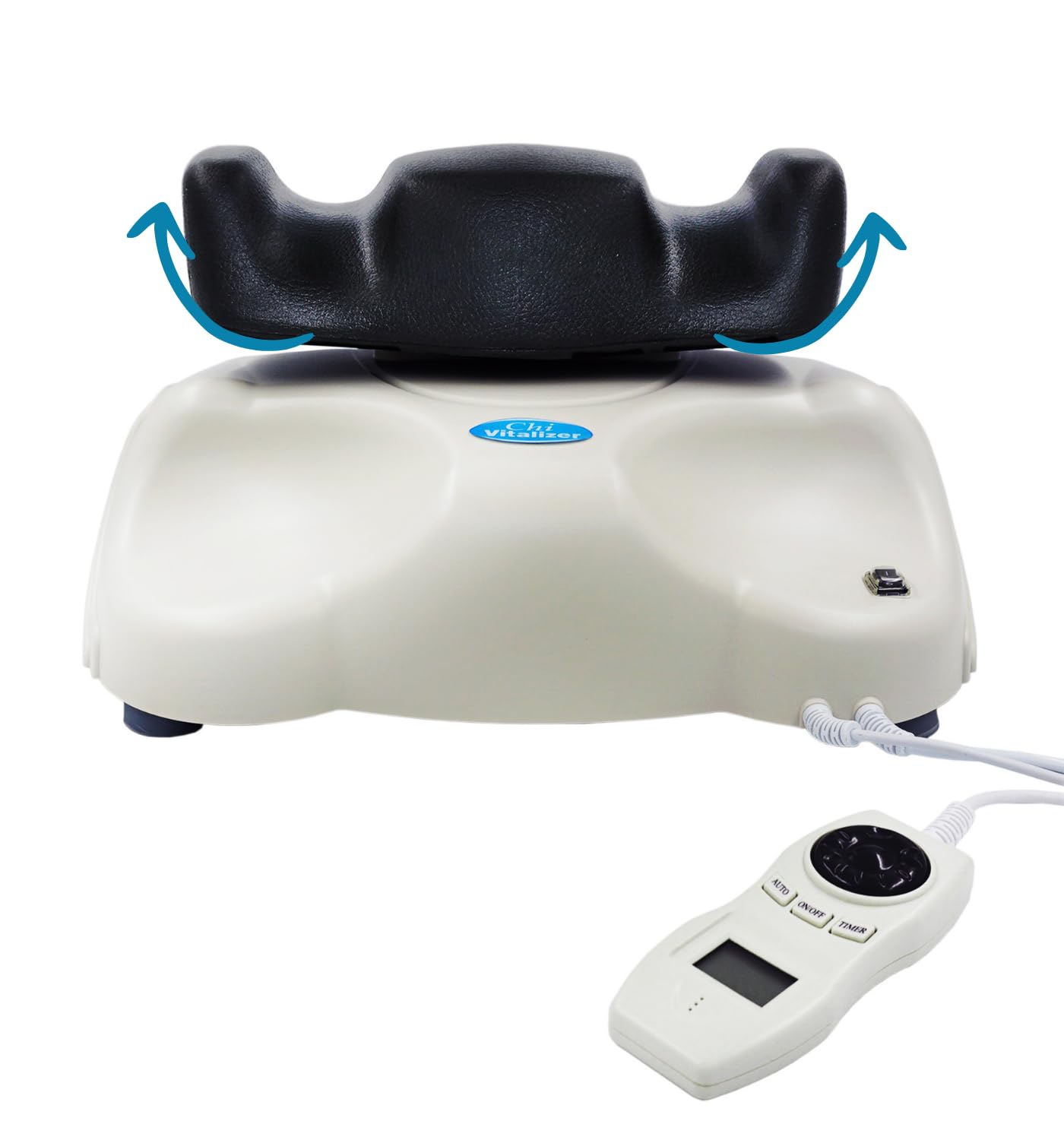 Chi Machine, Chi Vitalizer Large Edition, Massage Machine, Energy Massager, with Wired Remote Control