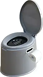 PLAYBERG Vaso sanitário portátil para viagem para acampamento e caminhadas