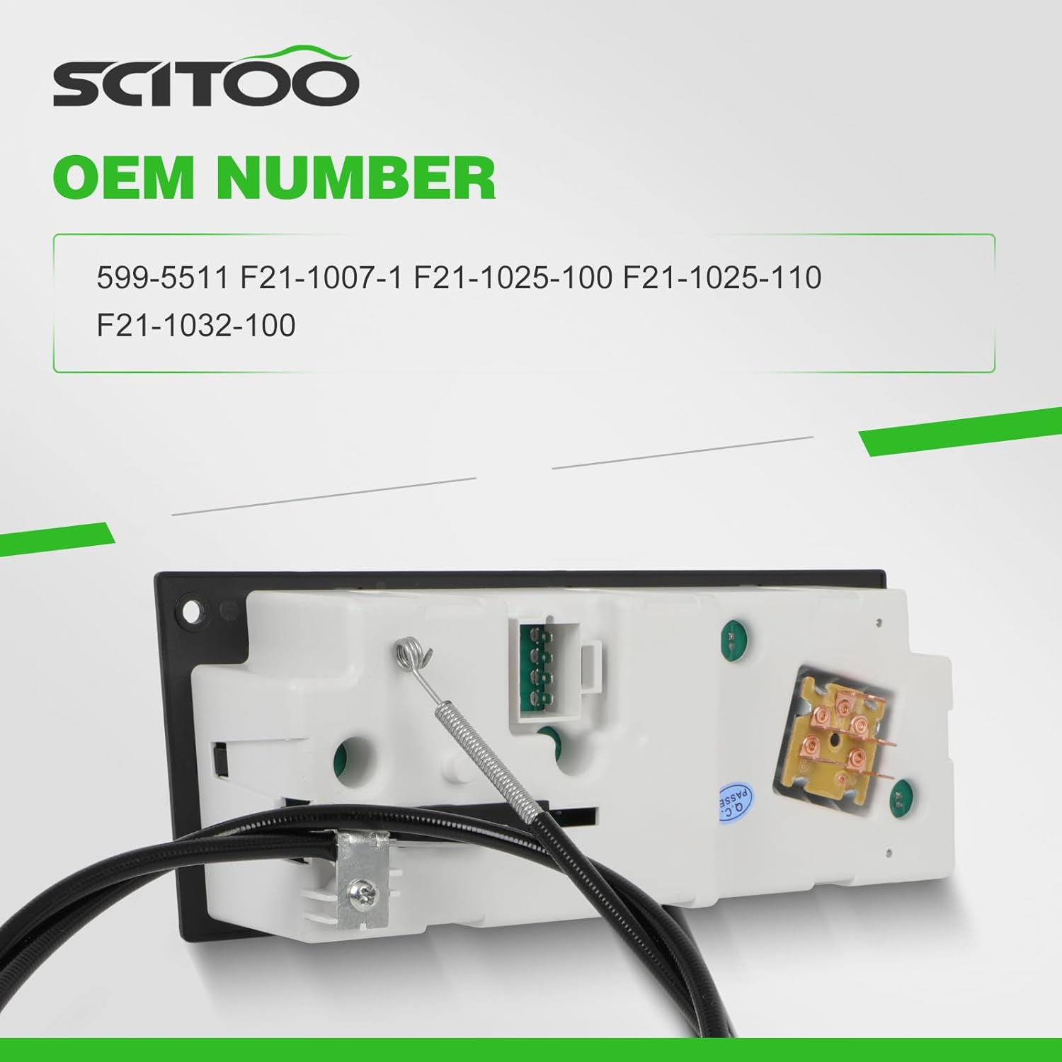 SCITOO Climate Control Module AC Heater Control Panel for Kenworth T600A 2002 2003 2004 2005 2006,for Kenworth W900 2002 2003 2004 2005 2006,for Kenworth C500 2002 2003 2004 2005 2006