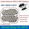 Formed Nickel Strip for Polly DP-9 E-Bike Battery Case 48V 13S7P Thickness 0.15mm Nickel Plated Steel Strip for DIY DP-9 eBike Battery Pack (48V 13S7P-1Set) #1