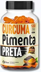 Cúrcuma Premium com Pimenta Preta 120 Cápsulas 500mg