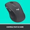 Logitech M510 Mouse Inalámbrico, 2.4 GHz con Receptor Unifying USB, Seguimiento de Grado Láser 1000 DPI, 7 Botones, Batería de 24 Meses, PC/Mac/Laptop - Grafito 4