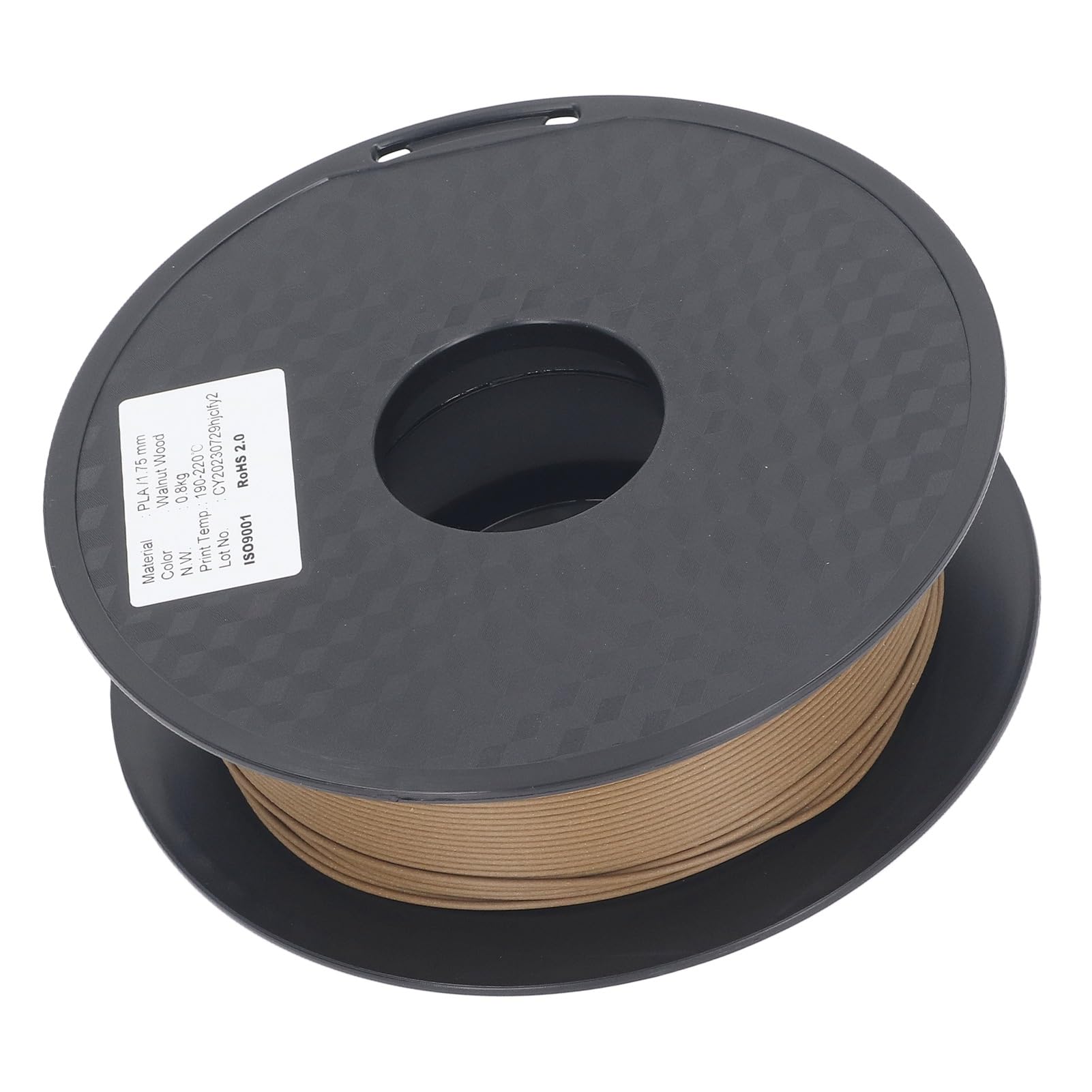 Filament do druku 3D z drewna orzechowego Filament PLA 1,75 mm Premium Materiały eksploatacyjne do drukarek 3D do realistycznych wydruków przypominających drewno Gładkie