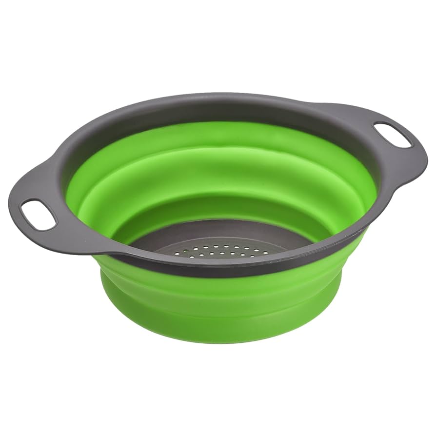 折りたたみザル シリコン 丸型 折りたたみストレーナー ハンドルスペース付き Amazon｜uxcell 折りたたみザル シリコン 丸型 折りたたみ