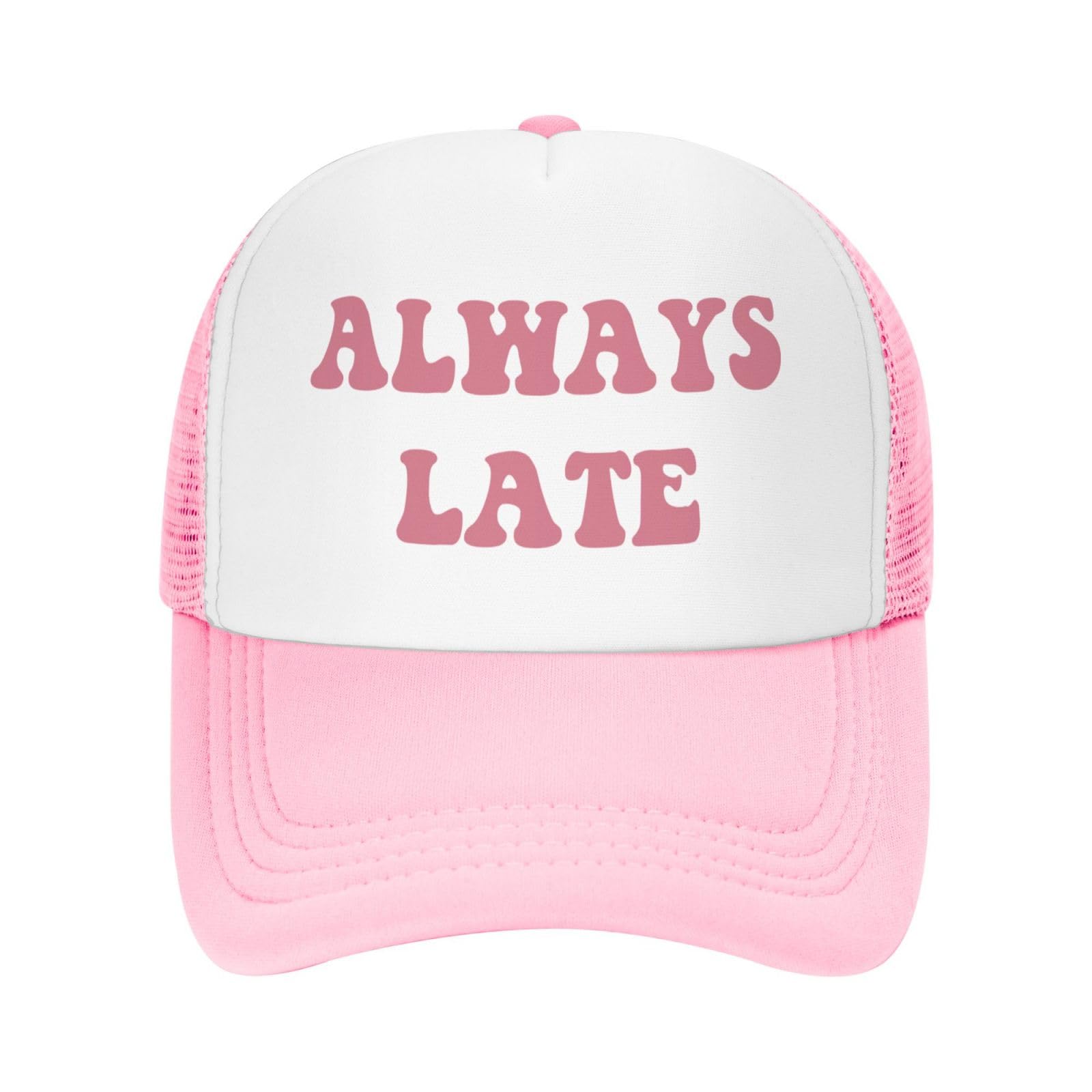 You Find It Offensive? I Find It Funny Trucker Hats for Women Pink Men Funny Slogan Pink Hats for Men