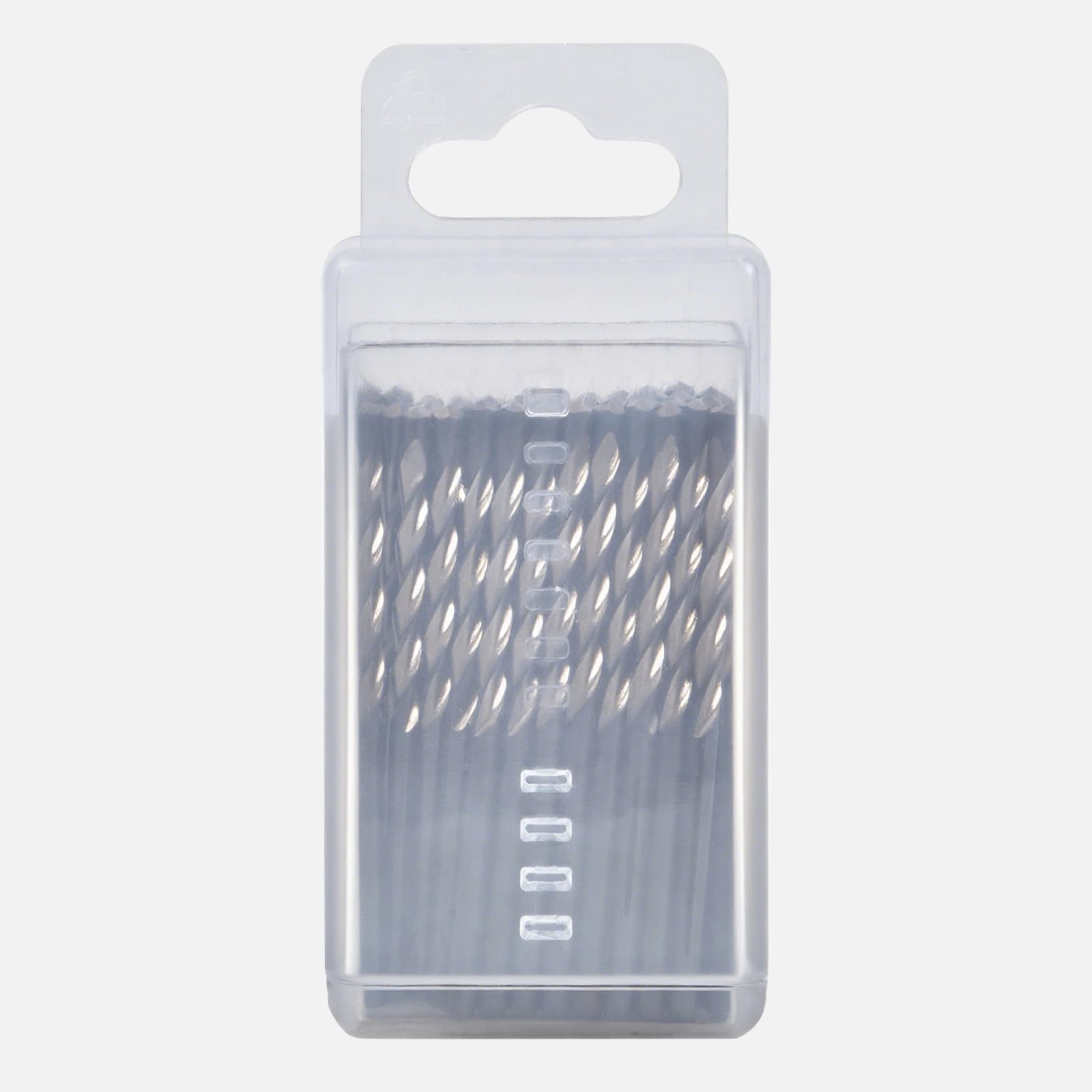 1/8" 50 piezas de M2 Brocas de corte en seco, con punta guía, fresado para paneles de yeso, para uso con sierra en espiral